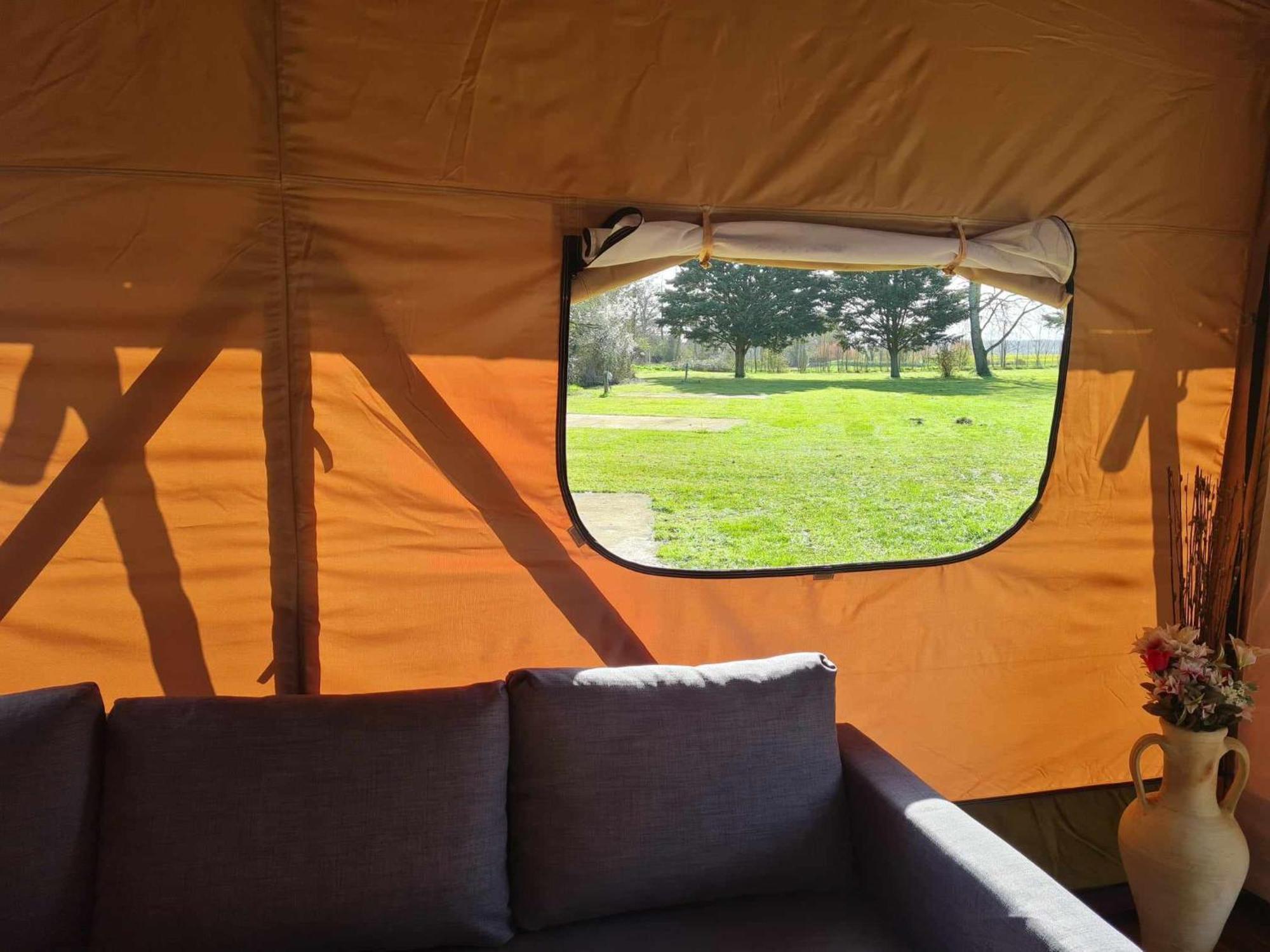 Camping De La Touche Ligueil Exterior photo